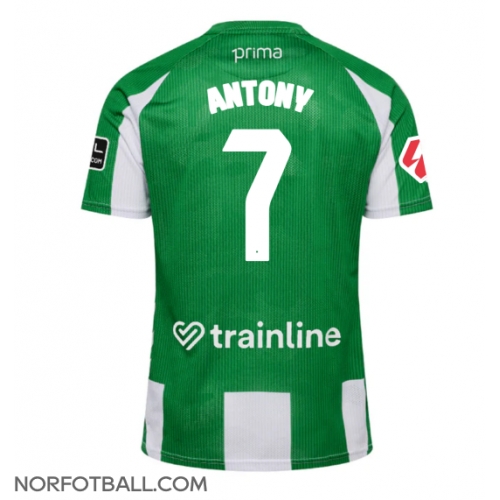 Billige Fotballdrakt Real Betis Antony #7 Replika Hjemmedrakt 2025-26 Kortermet Billige Fotballdrakt Real Betis Antony #7 Replika Hjemmedrakt 2025-26 Kortermet